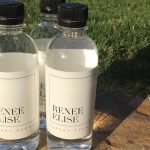 Personalized water bottles for luxury event