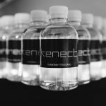 Business logo water bottles